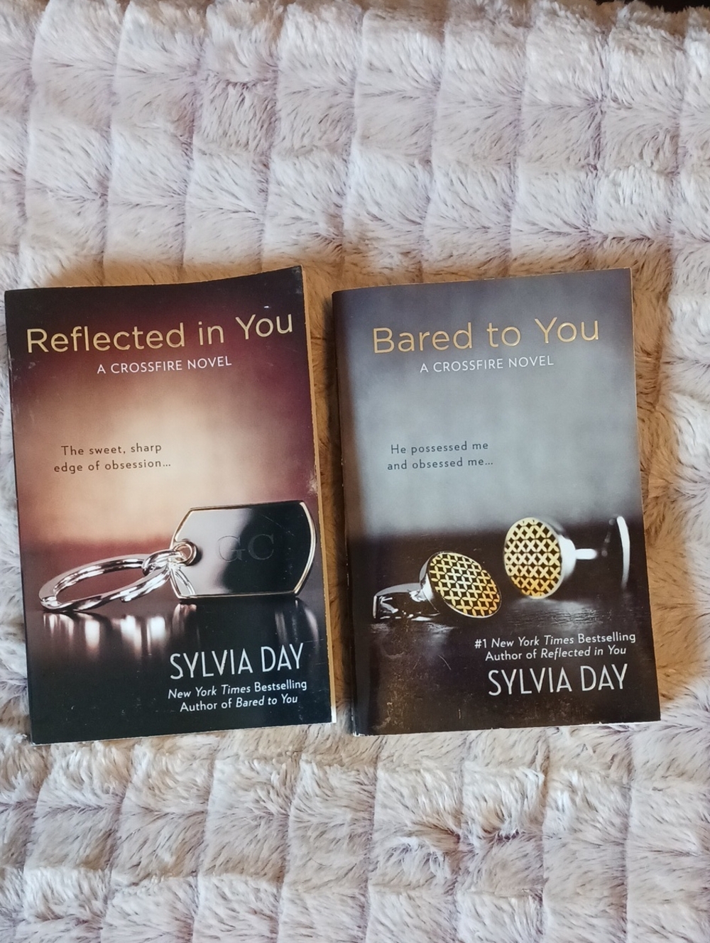 Reflected In You, and, Bared To You By Sylvia Day In Paperback (2 Book Set)